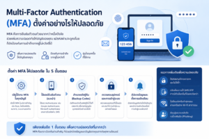Multi-Factor Authentication (MFA)ตั้งค่าอย่างไรให้ปลอดภัย