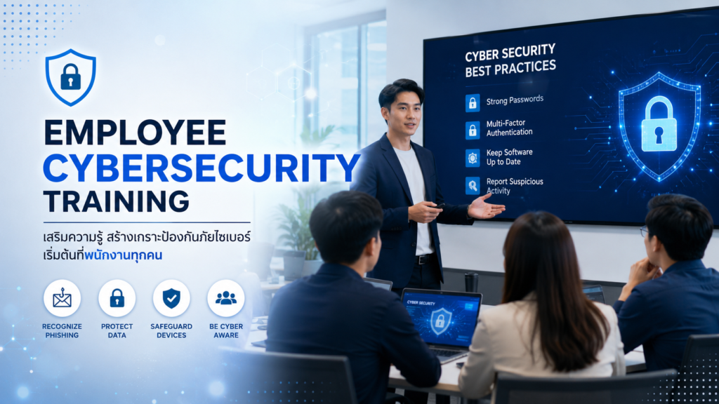Employee Cybersecurity Training: สอนทีมให้รู้เท่าทันภัยไซเบอร์